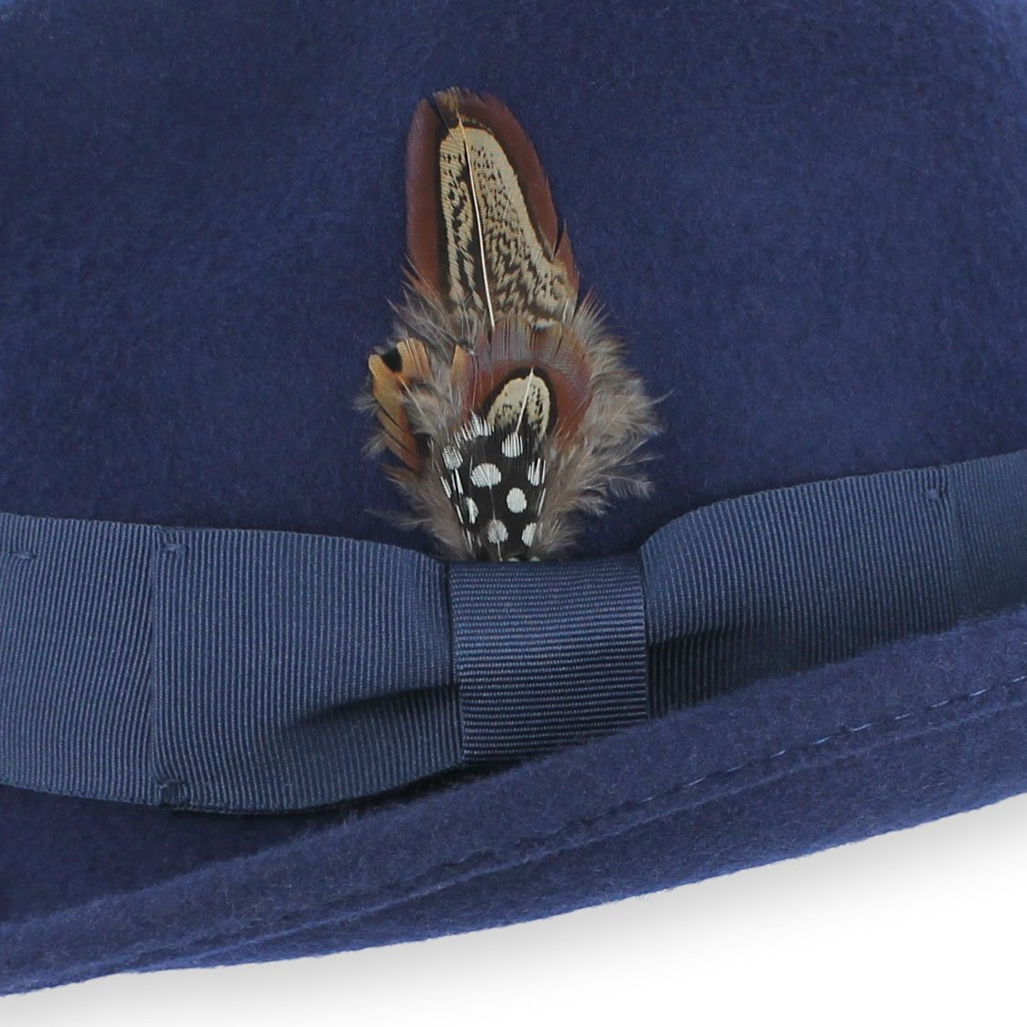 Stylish Men's Fedora Hat - Classic Wool Felt Dress Hat for Formal & Casual Wear - Perfect for Weddings, Parties, and Everyday Fashion