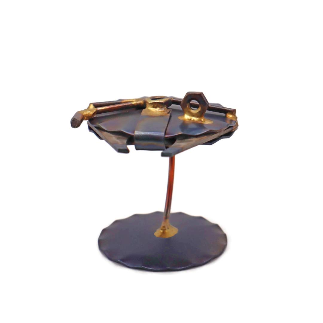 Millennium Falcon Collectible Handmade Metal Art Figurine - Star Wars Desk Decor, Office Trophy, Unique Boss Gift, Home & Office Décor, Aircraft Model for Display & Collection | Perfect for Star Wars Fans, Movie Lovers & Sci-Fi Enthusiasts