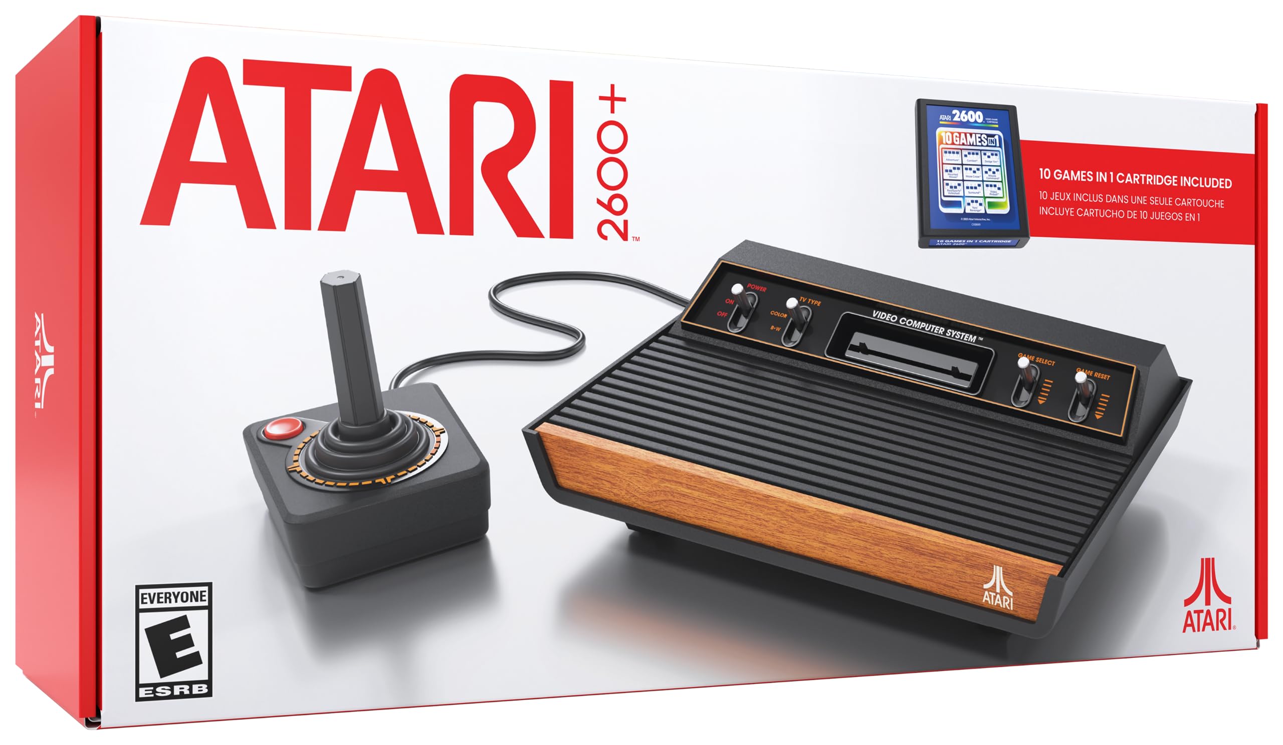 Atari 2600+ Classic Gaming Console - Retro Video Game System with HDMI Output - Perfect for Vintage Gaming Enthusiasts & Collectors | Play Classic Atari Games in HD on Modern TVs | Great for Game Nights, Retro Parties & Nostalgic Entertainment