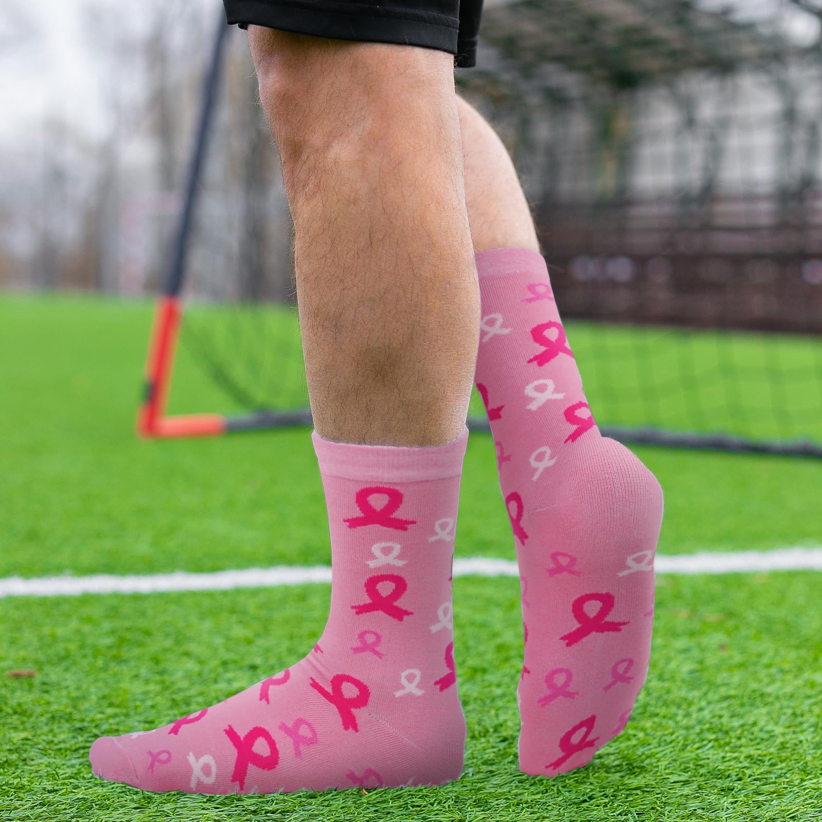 Breast Cancer Awareness Socks for Women - Survivor Gift & Support