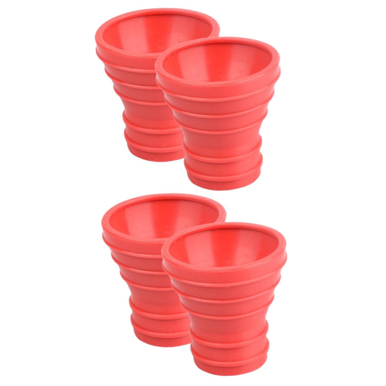 4 Pcs Golf Ball Picker - Mini Compact Suction Cup Retriever Tool, Reusable Golf Ball Collector for Practice & Training | Perfect for Driving Range, Backyard & Course Use