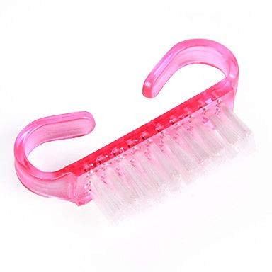 ITT Handle Grip Nail Brush - Professional Manicure & Pedicure Tool for Hand, Finger & Toe Nail Cleaning | Perfect for Home Spa, Salon & Travel Use
