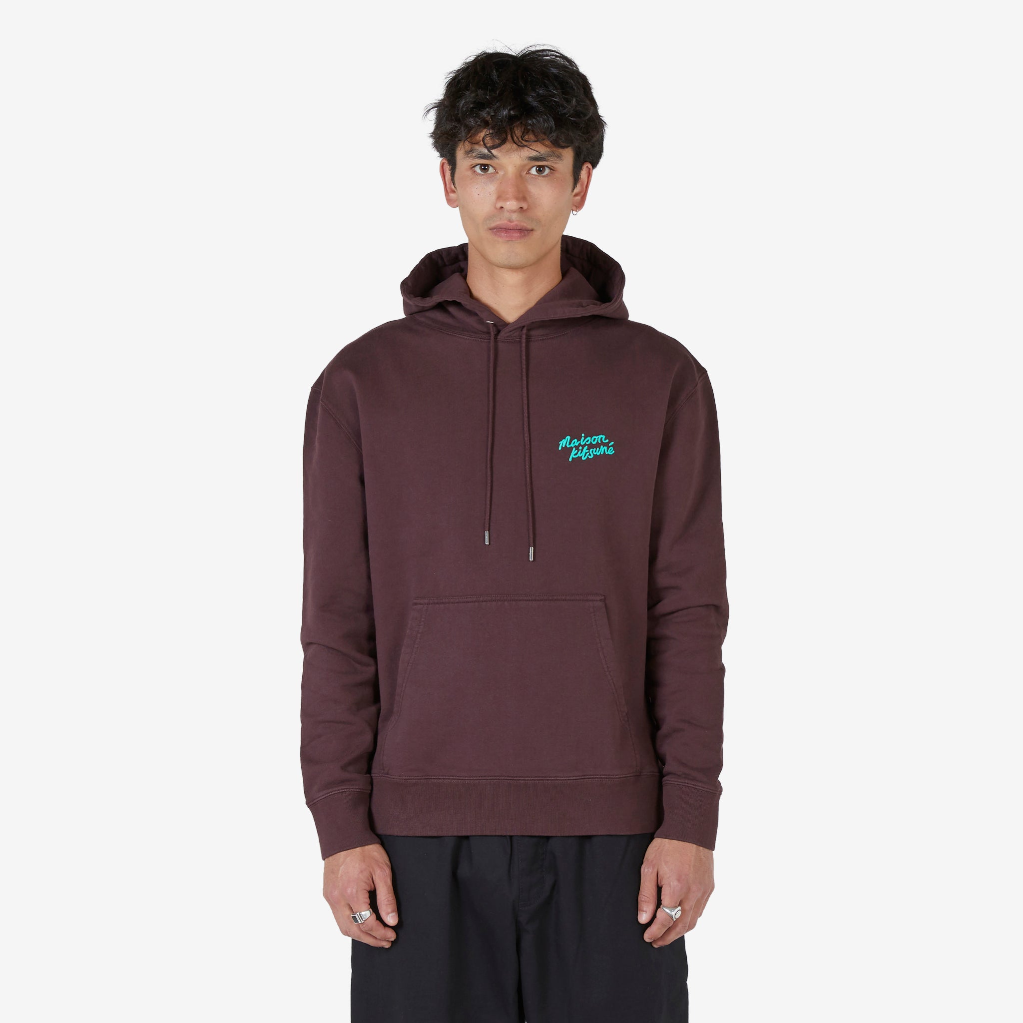 Premium Handwriting Regular Hoodie - Dark Chocolate Brown | Soft & Comfortable Pullover for Men & Women | Perfect for Casual Wear, Outdoors & Cool Weather