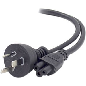 Alogic Standard 230V AC 10A Power Cord - 50cm Black Power Supply Cable for Computers & Electronics - Perfect for Office, Home & Data Center Use