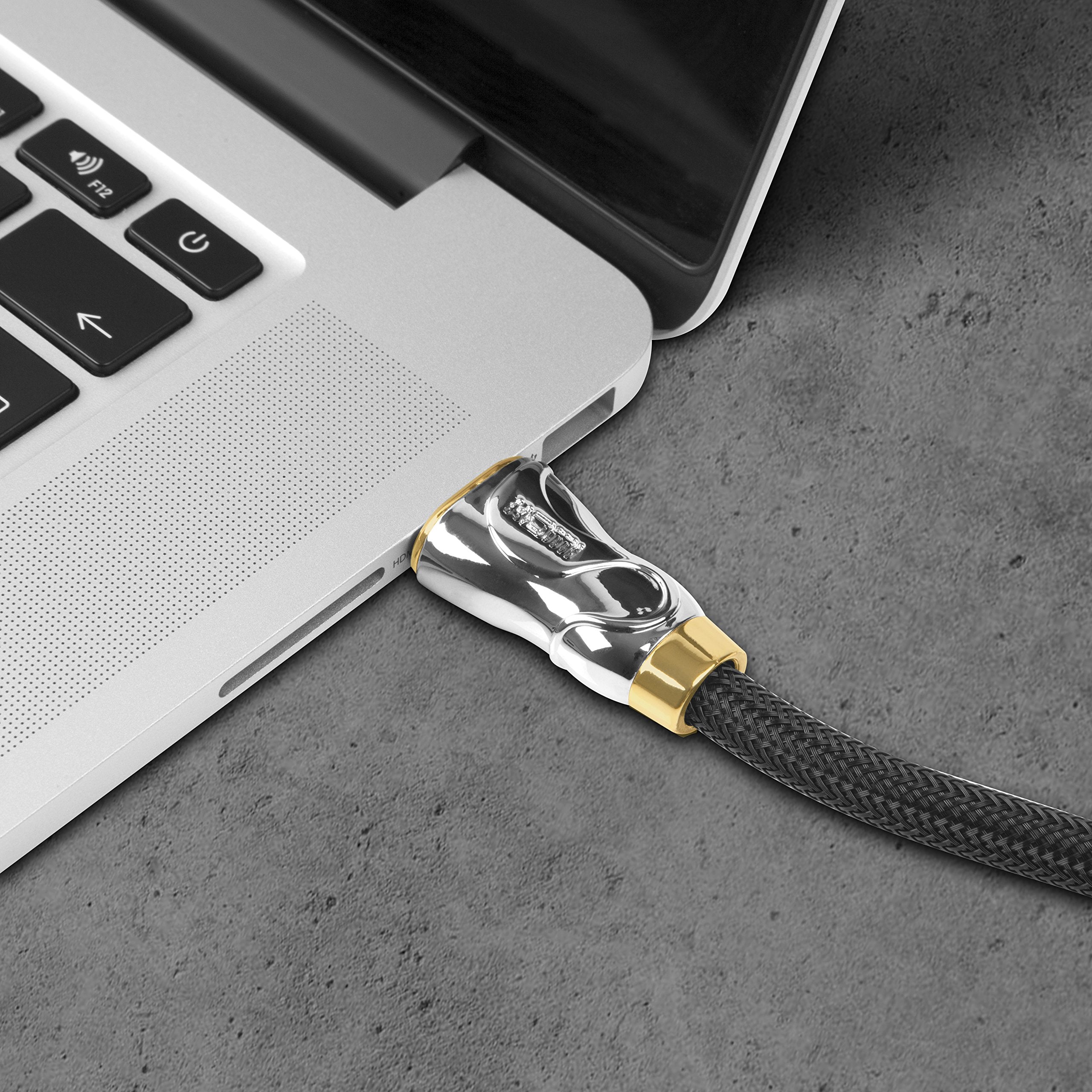 Premium 3M Duronic HDC04 HDMI Cable - 4K Ultra HD 2160p, High Speed with Ethernet, 24K Gold Plated Connectors - Compatible with PS4, PS3, Xbox, Freeview, Sky+ HD, Virgin Media, Smart TV, DVD & Blu-ray Players - Perfect for Home Theater & Gaming Setup