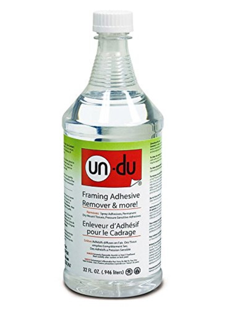 Un-du VOC Formula Label & Tape Remover - 32 oz Adhesive Remover for Sticky Residue - Perfect for Home, Office & DIY Projects