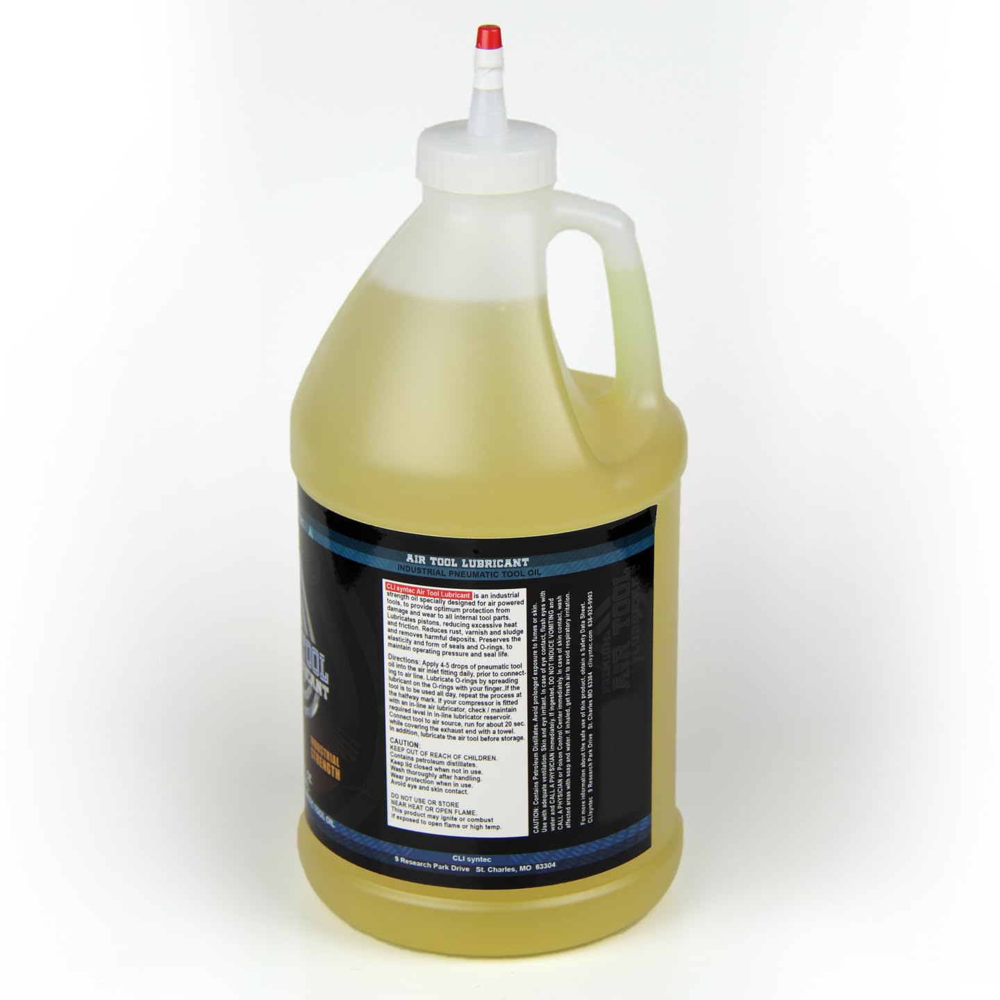 Premium Air Tool Lubricant - 64 FL. OZ. Industrial Pneumatic Tool Oil for Air Compressors, Nail Guns & Impact Wrenches - Extends Tool Life & Prevents Rust