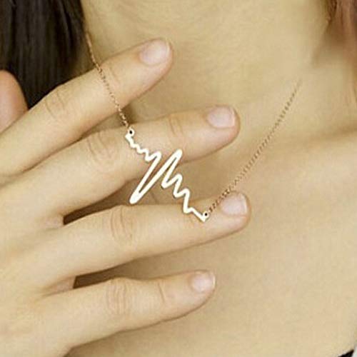 Personalized Nurse Necklace for Women - Engraved Initial Nursing Graduation Gift for Her, Nurse Appreciation Present, Unique Nurses Week Gift Idea - Perfect for Nursing School Graduation, Clinicals & Night Shifts