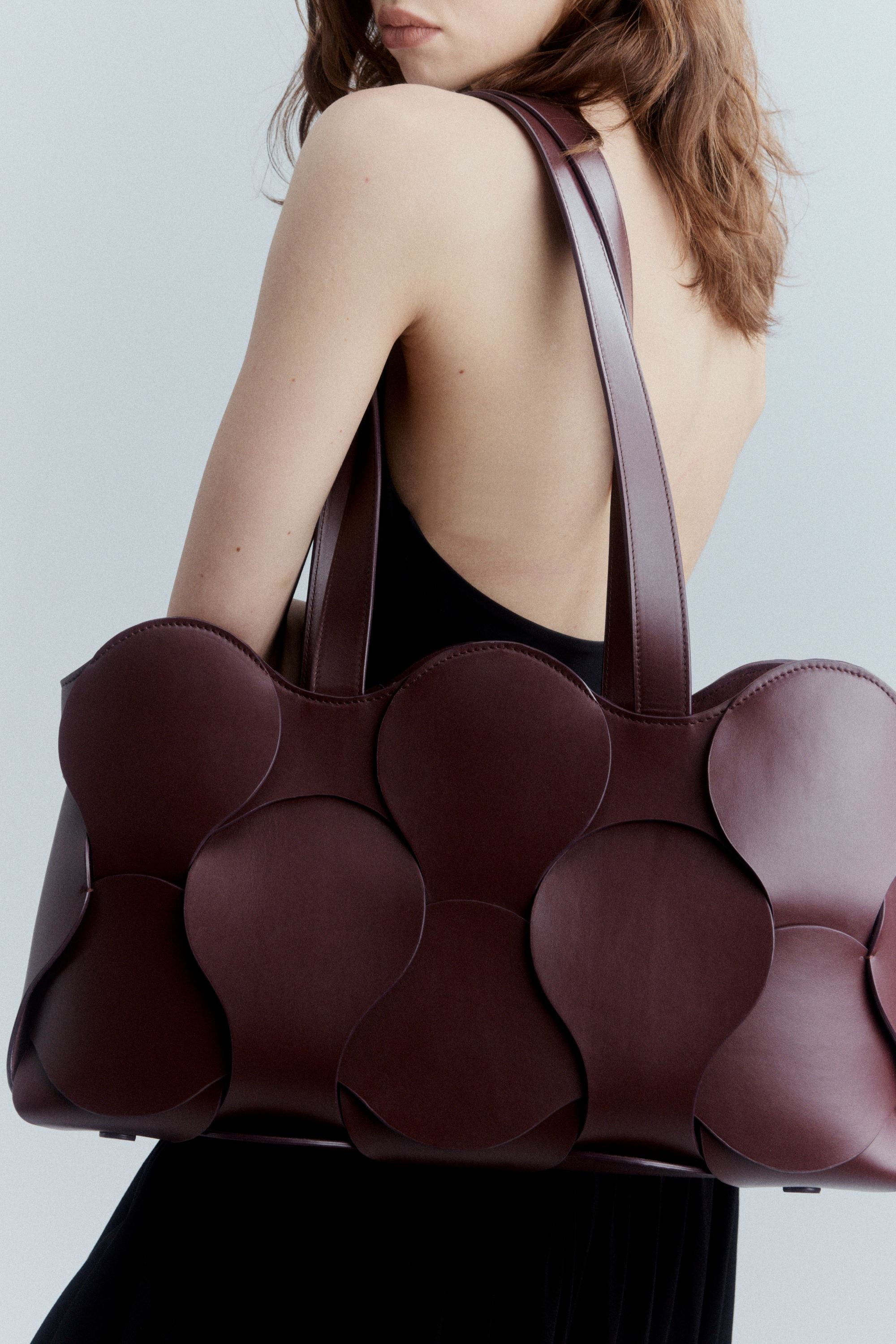 Gigi Tote Bag in Oxblood Red - Stylish Leather Handbag for Women, Perfect for Work, Travel & Everyday Use