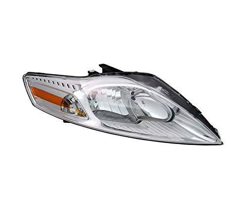 Ford Mondeo MK4 Right Headlight Assembly 2007-2012 - Chrome Projector Lamp for Night Driving