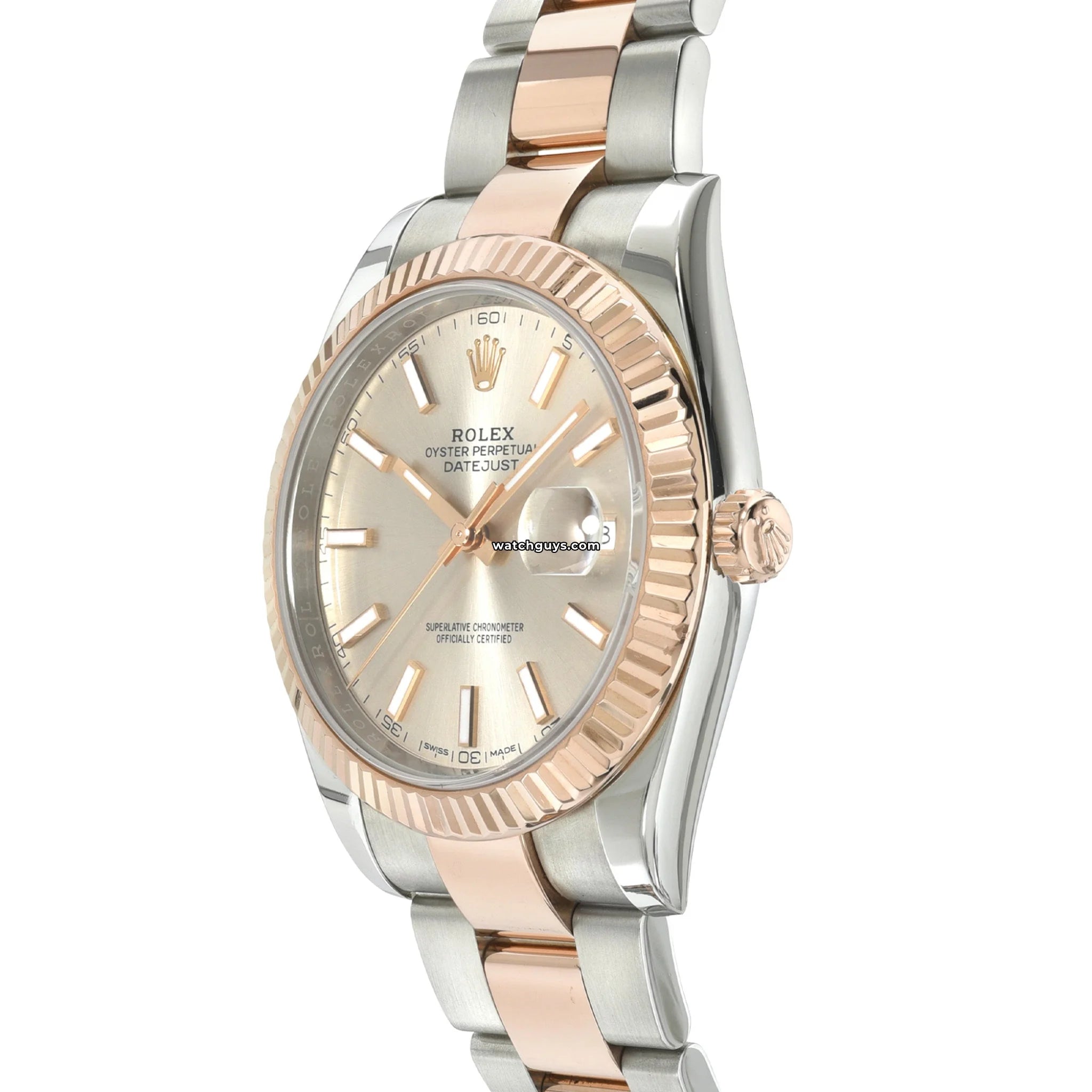 Rolex Datejust 126331 Sundust Oyster Watch - Luxury Automatic Men's Watch with Date Display - Perfect for Business, Formal Events & Special Occasions