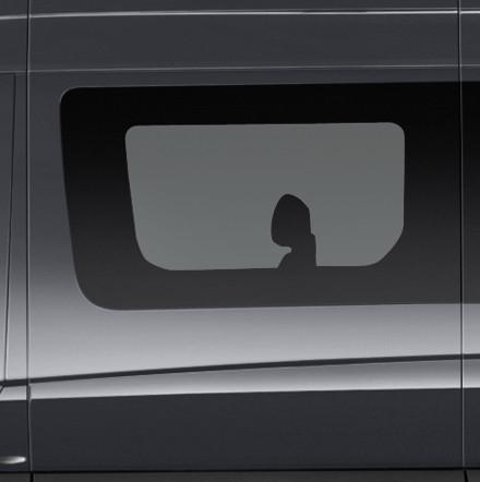 AMA Driver Side Forward Solid Glass Window Replacement for 2007-2024 Vehicles - Perfect for Truck & SUV Windshield Repair and Replacement