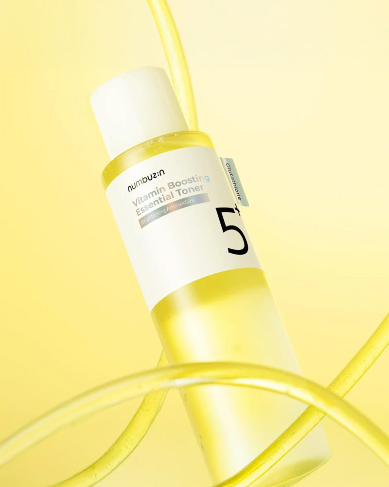Numbuzin No.5 Vitamin Boosting Essential Toner for Glowing Skin - Hydrating Facial Toner with Vitamin Complex for Daily Skincare Routine