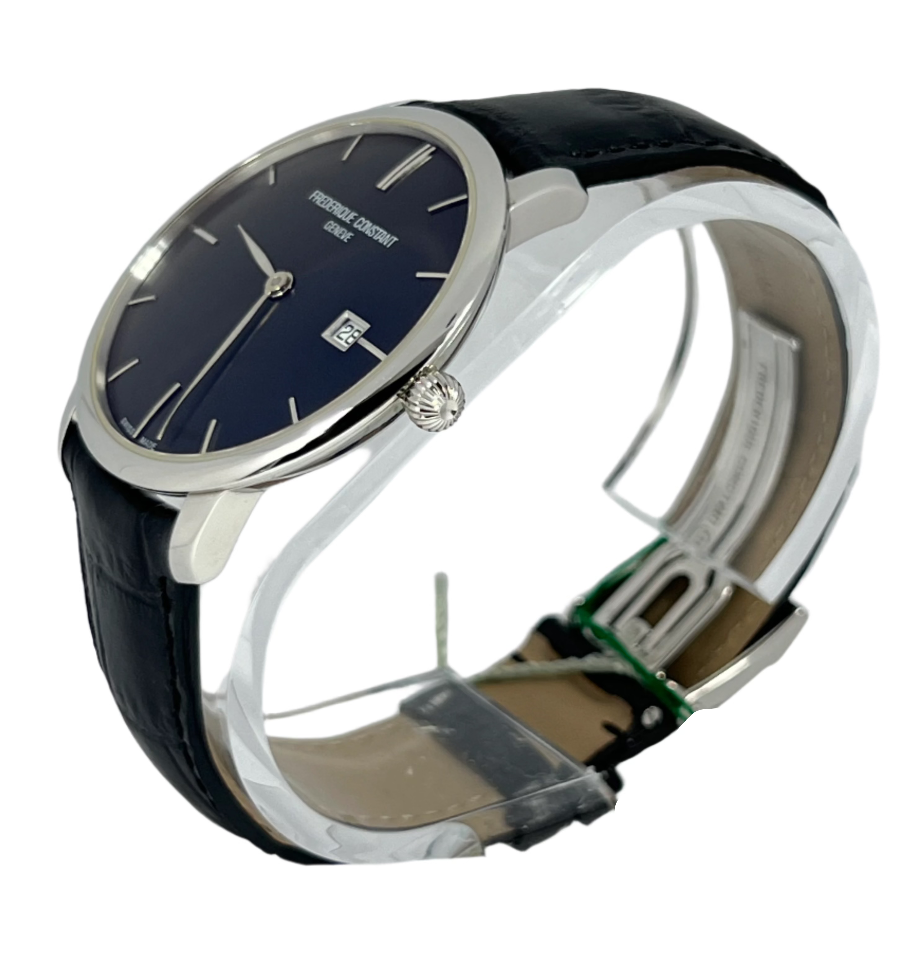Frederique Constant Geneve Stainless Steel Men's Watch - Luxury Automatic Timepiece for Business, Formal & Everyday Wear