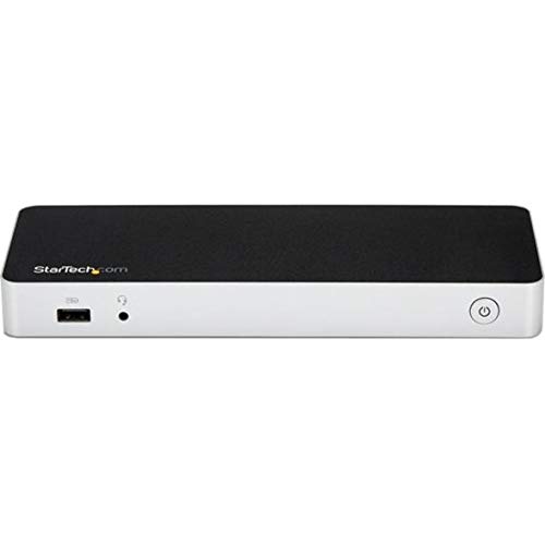 STARTECH Dual Monitor USB C Docking Station for Windows Laptops - 4K MST, 60W Power Delivery (USB PD) - 2x HDMI, 4x USB-A, 1x USB-C (MST30C2HHPD) - Perfect for Home Office & Multi-Screen Productivity
