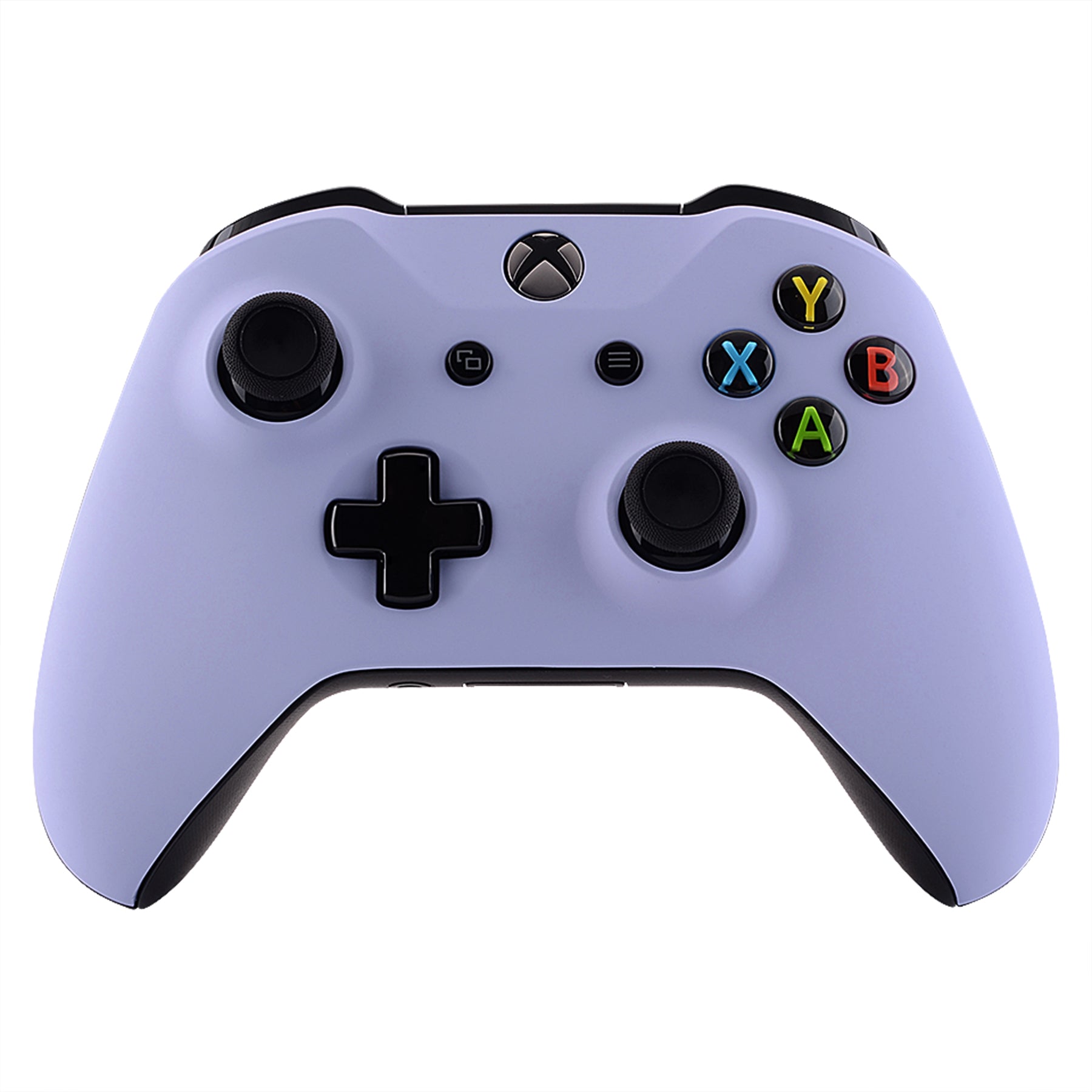 ExtremeRate Light Violet Controller Faceplate Cover & Front Housing Shell Replacement Kit for Xbox One S/X (Model 1708) - Custom Gaming Shell Case for Enhanced Gameplay Experience