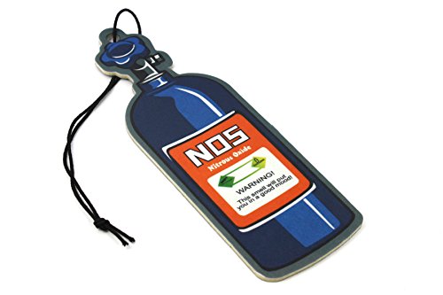 NOS Bottle Style Car Air Freshener - Long Lasting Fragrance for Vehicles, Home & Office - Eliminate Odors in Cars, Trucks & Small Spaces