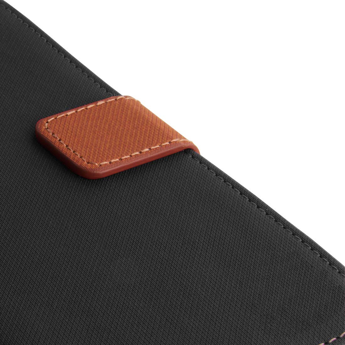 Motorola Moto G Pure 2021 Wallet Phone Case with Credit Card Slots & ID Holder - Black/Brown Folio Cover with Magnetic Closure, Wrist Strap & Kickstand | Perfect for Hands-Free Viewing, Daily Commute & Secure Storage