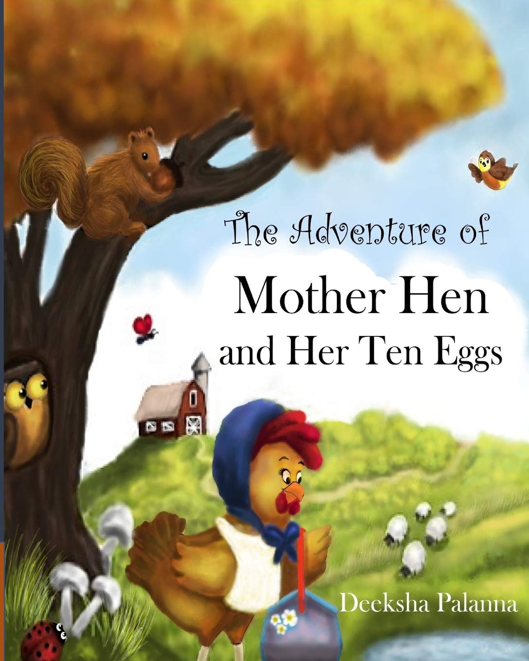 Mother Hen & 10 Eggs Adventure - Courage Tale for Kids' Bedtime