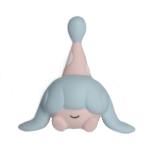 Pokemon Psychic Type Petanko Mascot Keychain - 1 Inch Collectible Figure by Takara Tomy - Perfect for Backpacks, Key Rings & Anime Fans Gifts