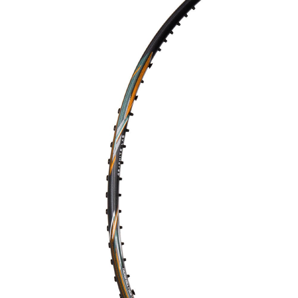HNDRD Cult 79 Professional Badminton Racket - Pre-Strung Carbon Fiber Shuttlecock Racket for Adults & Teens - Perfect for Tournaments, Training & Backyard Games