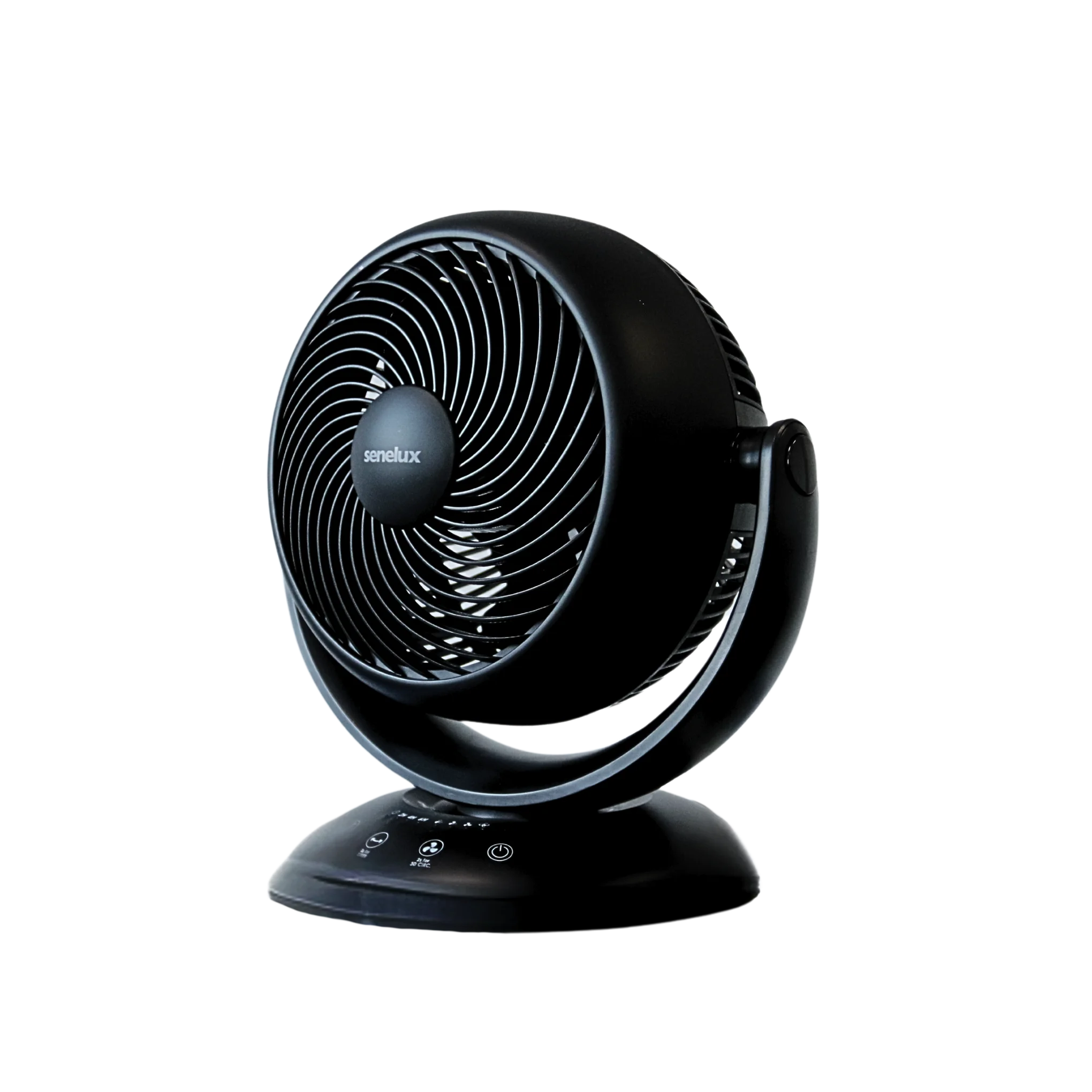Senelux 8 Inch Cooling Fan with Remote Control & Auto Oscillation - Perfect for Home, Office, and Bedroom Cooling
