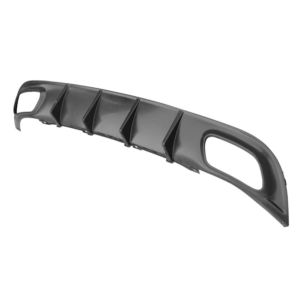 FREEMOTOR802 Rear Diffuser for 2015-2023 Dodge Charger Base & SXT Trims | V2 Style Unpainted Black PP Spoiler | Rear Bumper Upgrade for Enhanced Aerodynamics & Sporty Look