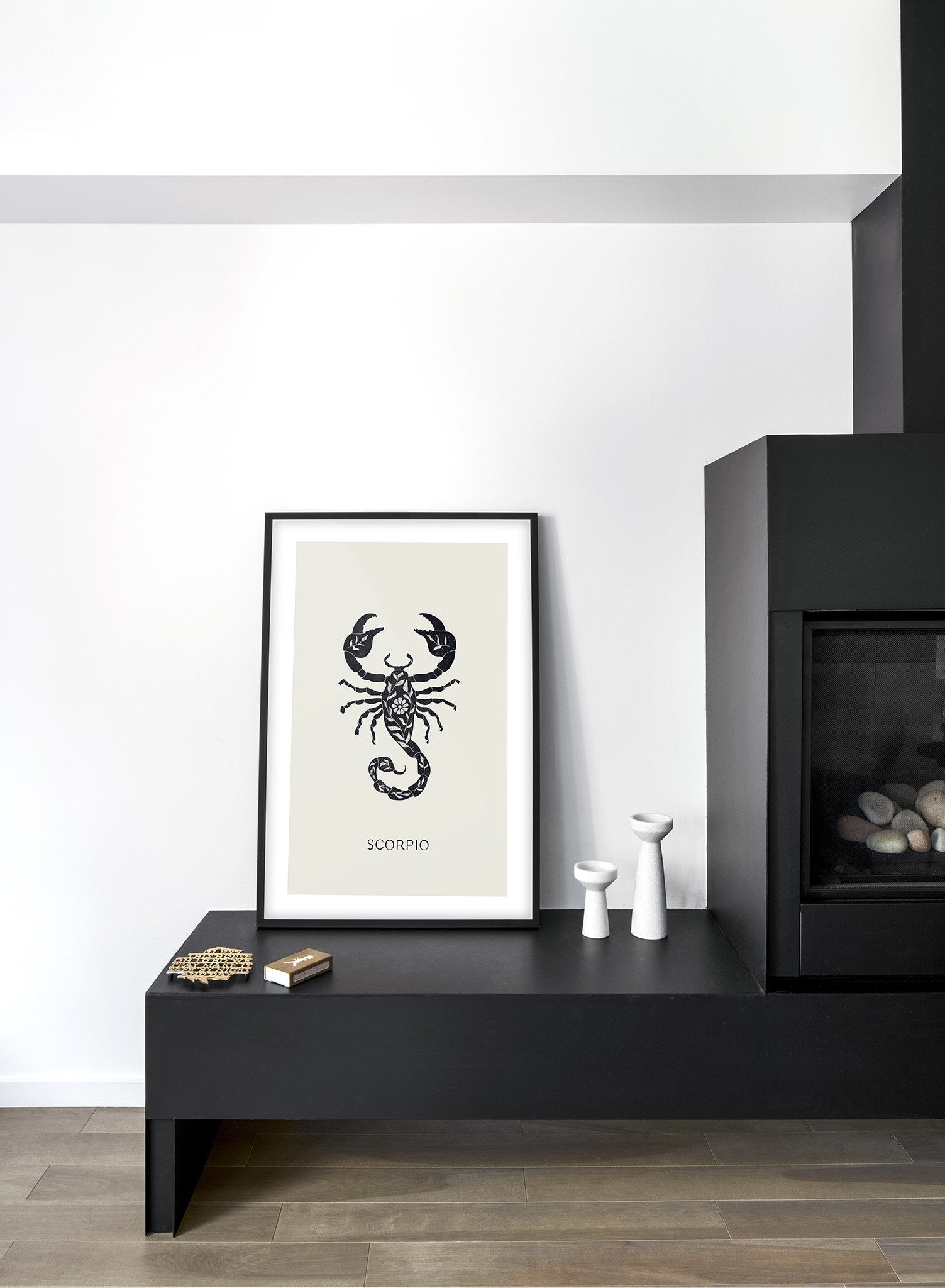 Scorpio Zodiac Sign Poster - Wall Art Decor for Home, Office & Gifts - Perfect for Astrology Lovers & Room Aesthetics