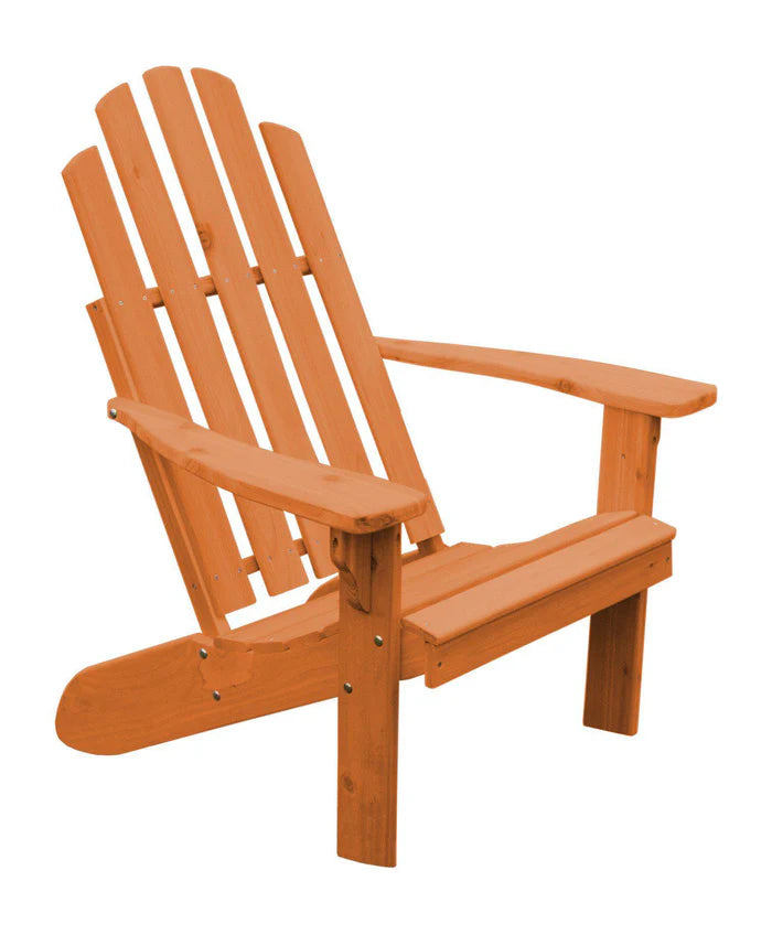 Regallion Kennebunk Adirondack Chair - Premium Outdoor Patio Furniture for Backyard, Garden & Poolside Relaxation - Weather-Resistant Comfortable Wooden Deck Chair