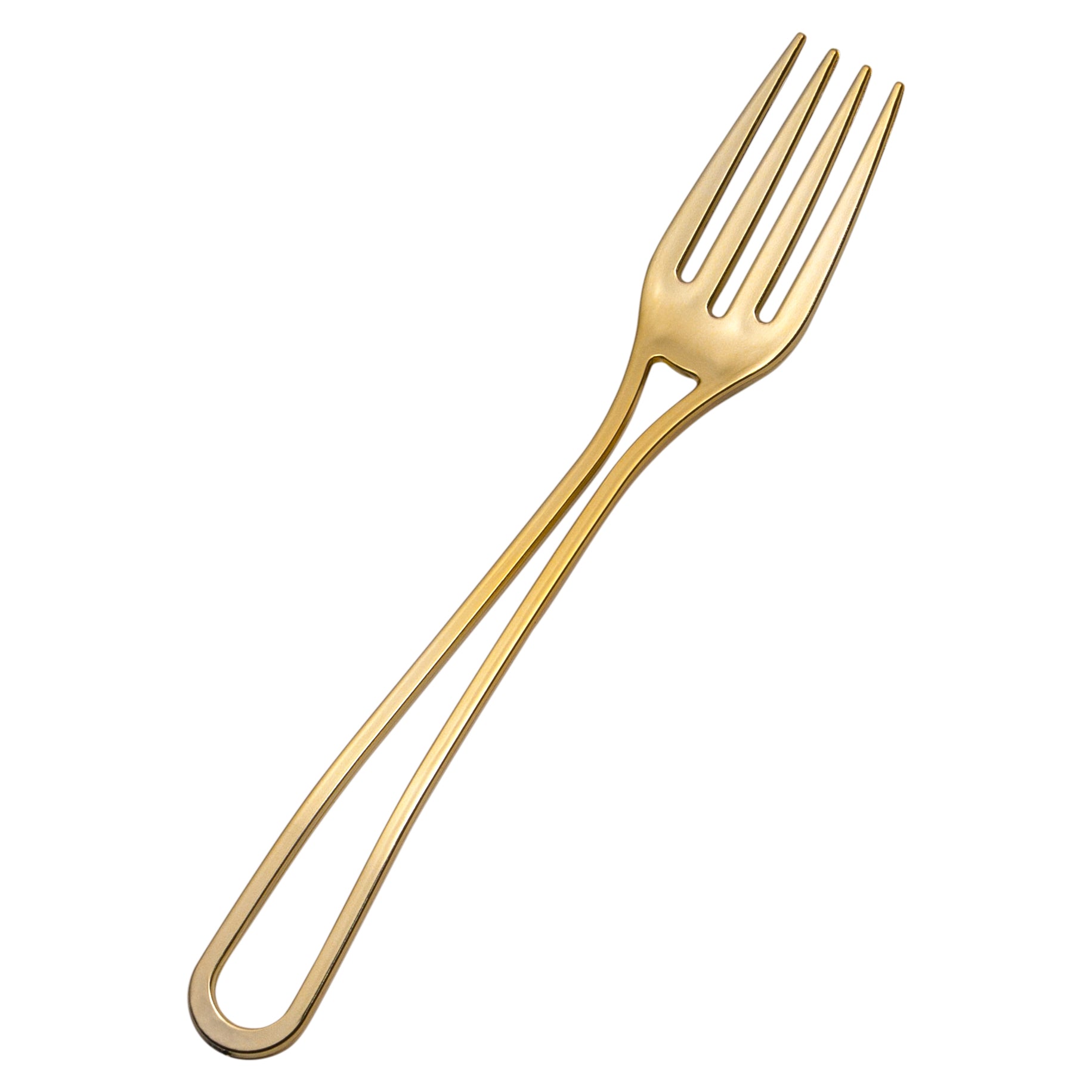 Disposable Shiny Metallic Gold Flatware Set - Elegant Modern Cutlery for Parties, Weddings, and Special Events