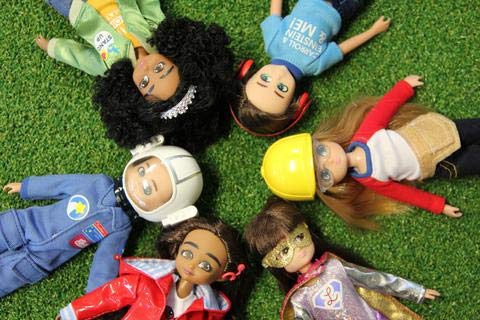Lottie Activist Doll for Kids - Inspiring Black Doll for Girls & Boys - Play & Learn