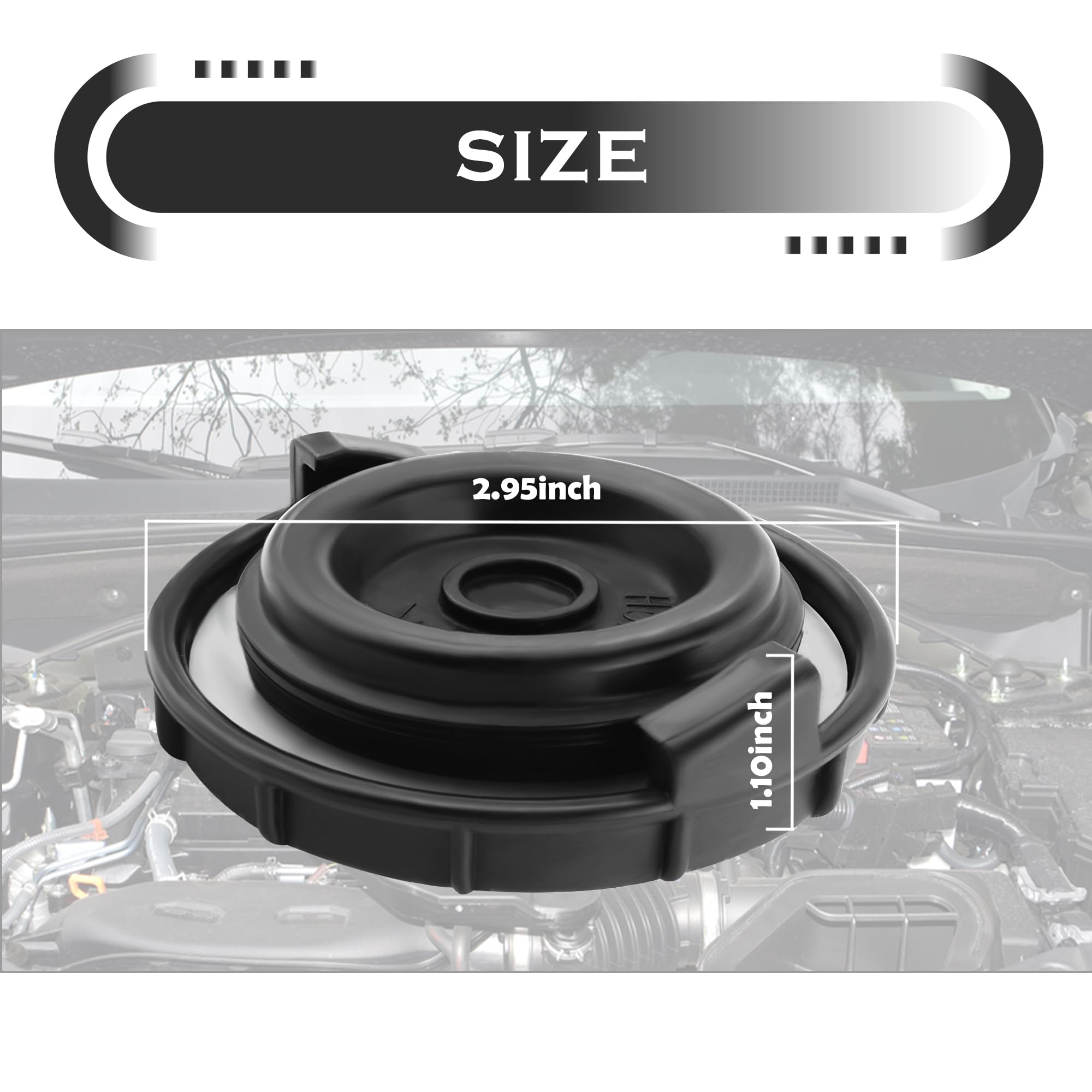 **Honda Fit EV Accord Hybrid S2000 Brake Master Cylinder Cap Replacement - OEM# 46662-SLE-J01, 46662-SDC-A02 - Durable Brake Fluid Reservoir Cap for Enhanced Safety - Perfect for Daily Commuting & Performance Driving**