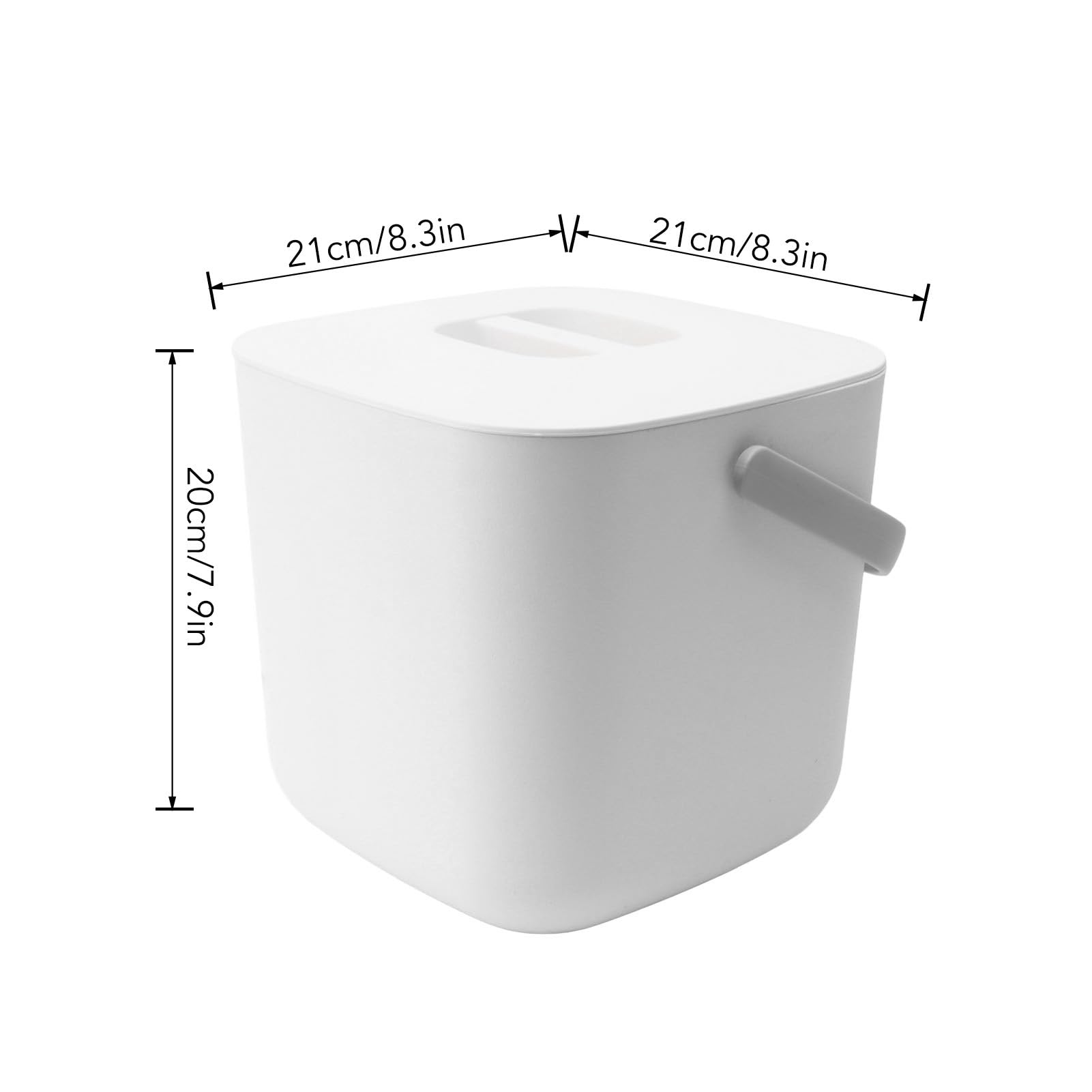 Portable Mini Dishwasher - Compact Countertop Dishwasher for Small Spaces, 18W 8.5V 2000mAh, Perfect for Dishes, Fruits & Vegetables (White) - Ideal for Dorms, RVs, Camping & Small Apartments