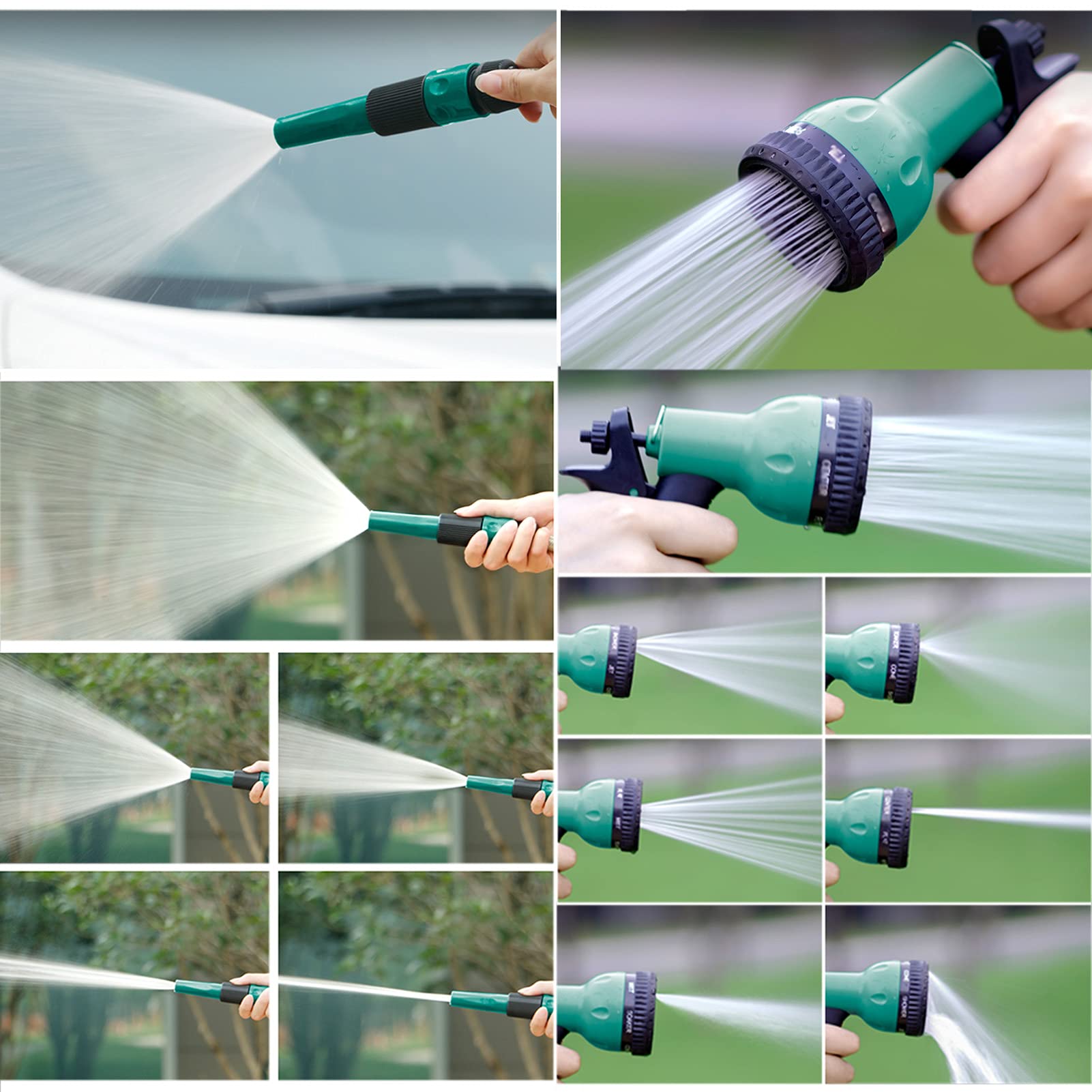 JKGHK Wall-Mounted Retractable Garden Hose Reel - 180° Swiveling with Automatic Lock for Any Hose Length | Perfect for Lawn Watering, Car Washing & Outdoor Cleaning
