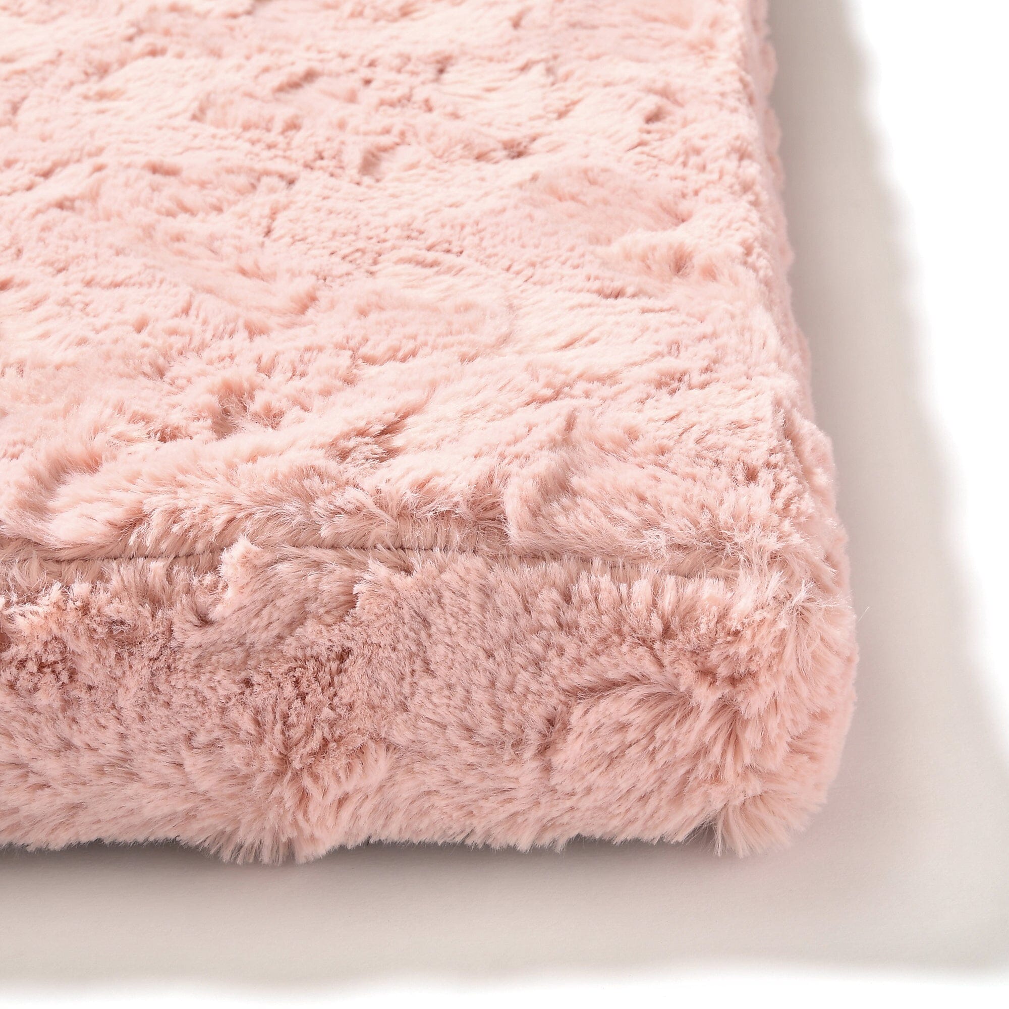 Ultra Plush Soft Shaggy Area Rug 5x3 Feet Pink - Perfect for Bedroom, Living Room, Nursery & Cozy Home Decor