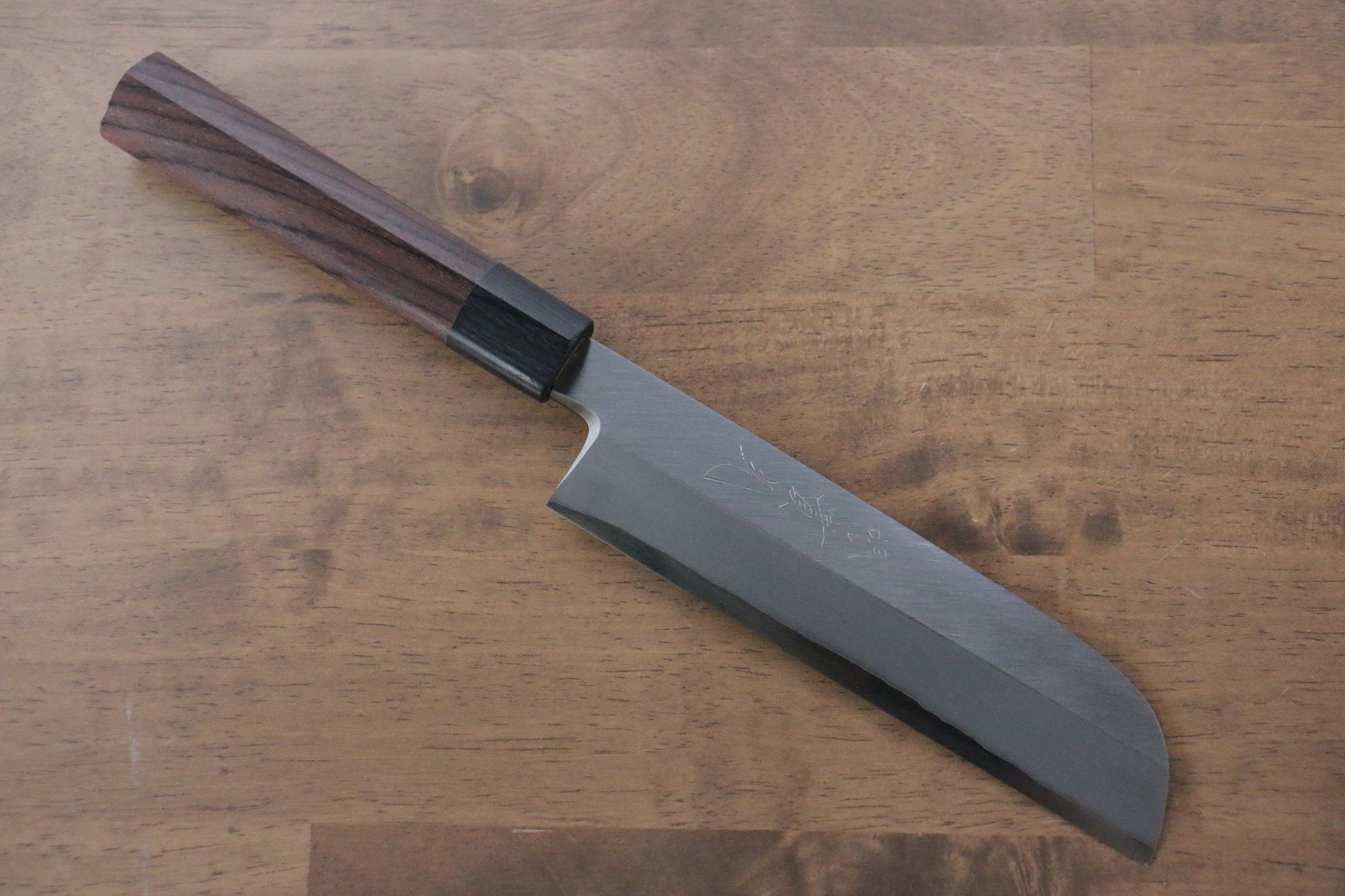 Jikko Silver Steel No.3 Kamagata Usuba Japanese Chef Knife 180mm with Premium Shitan Handle - Perfect for Sushi, Sashimi & Vegetable Cutting