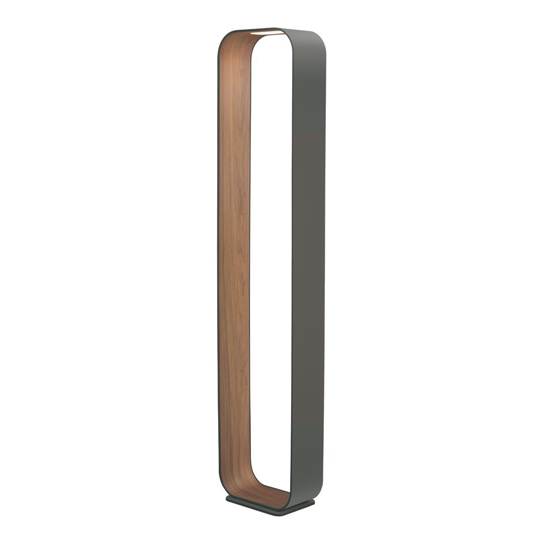 Modern Contour Floor Lamp for Living Room - Adjustable LED Standing Light with Remote Control, Perfect for Reading, Relaxing & Home Decor