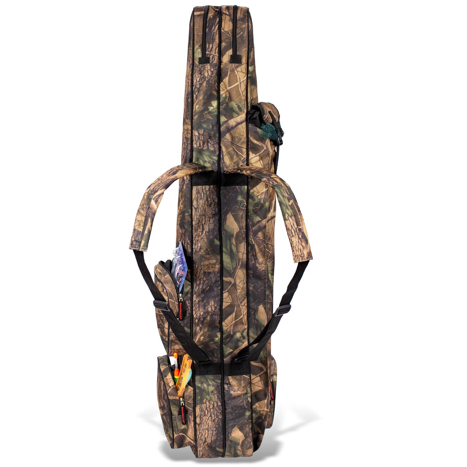 Arapaima Fishing Rod Sheath Cover Bag - Durable 4, 6 or 8 Rod Protector for Fishing Tackle & Accessories | Waterproof Carry Case for Travel & Storage | Ideal for Boat, Kayak & Shore Fishing Trips