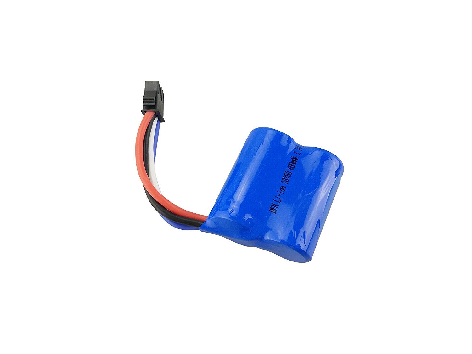 2PCS 3.7V 600mAh Li-Polymer Replacement Batteries with Dual Charger & Charge Transfer Cable for UDI RC UDI001 UDI008 RC Boat - Perfect for Extended Playtime & Backup Power