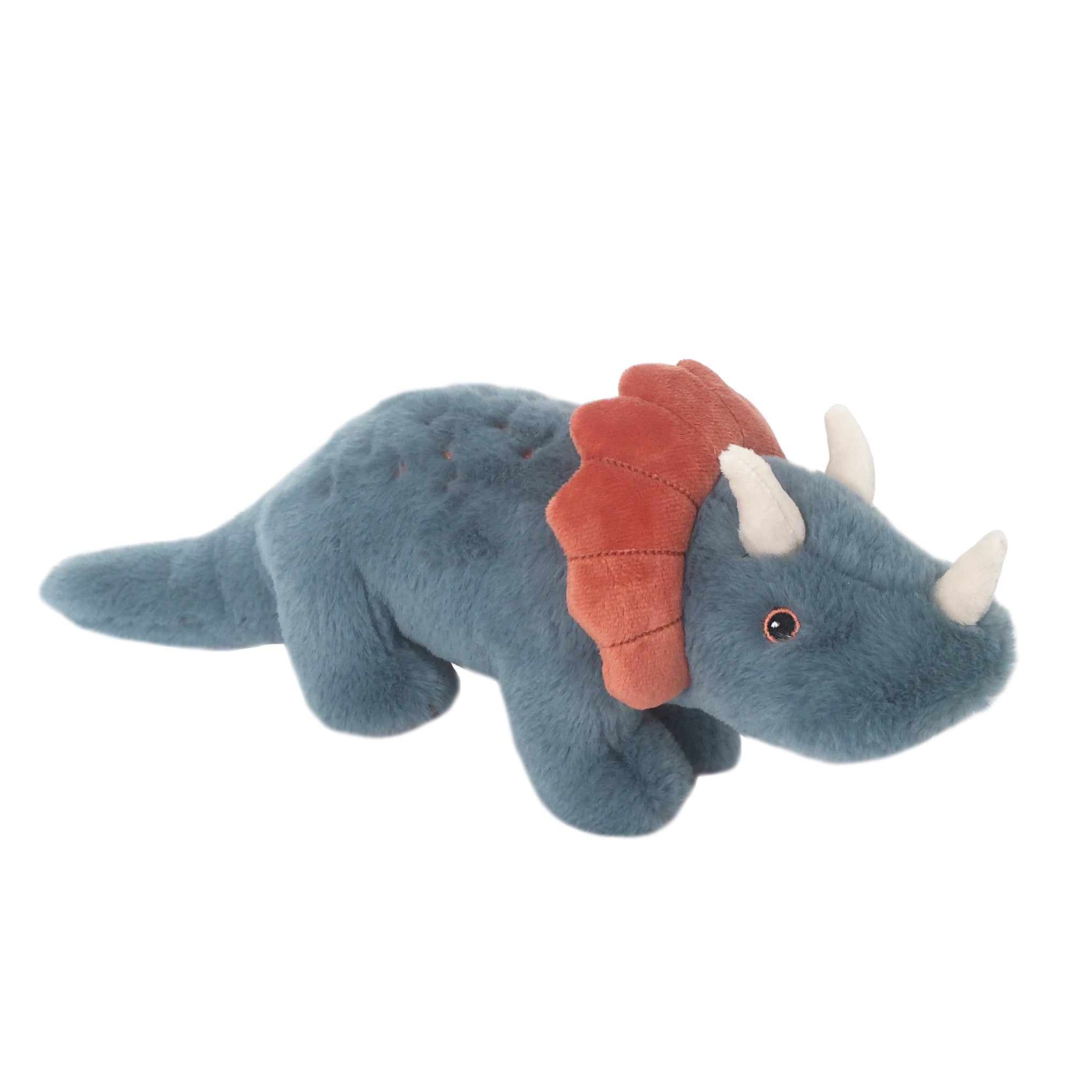 Blu the Triceratops Soft Stuffed Animal Plush Toy - Cute Dinosaur Gift for Kids, Bedroom Decor & Nursery Cuddler