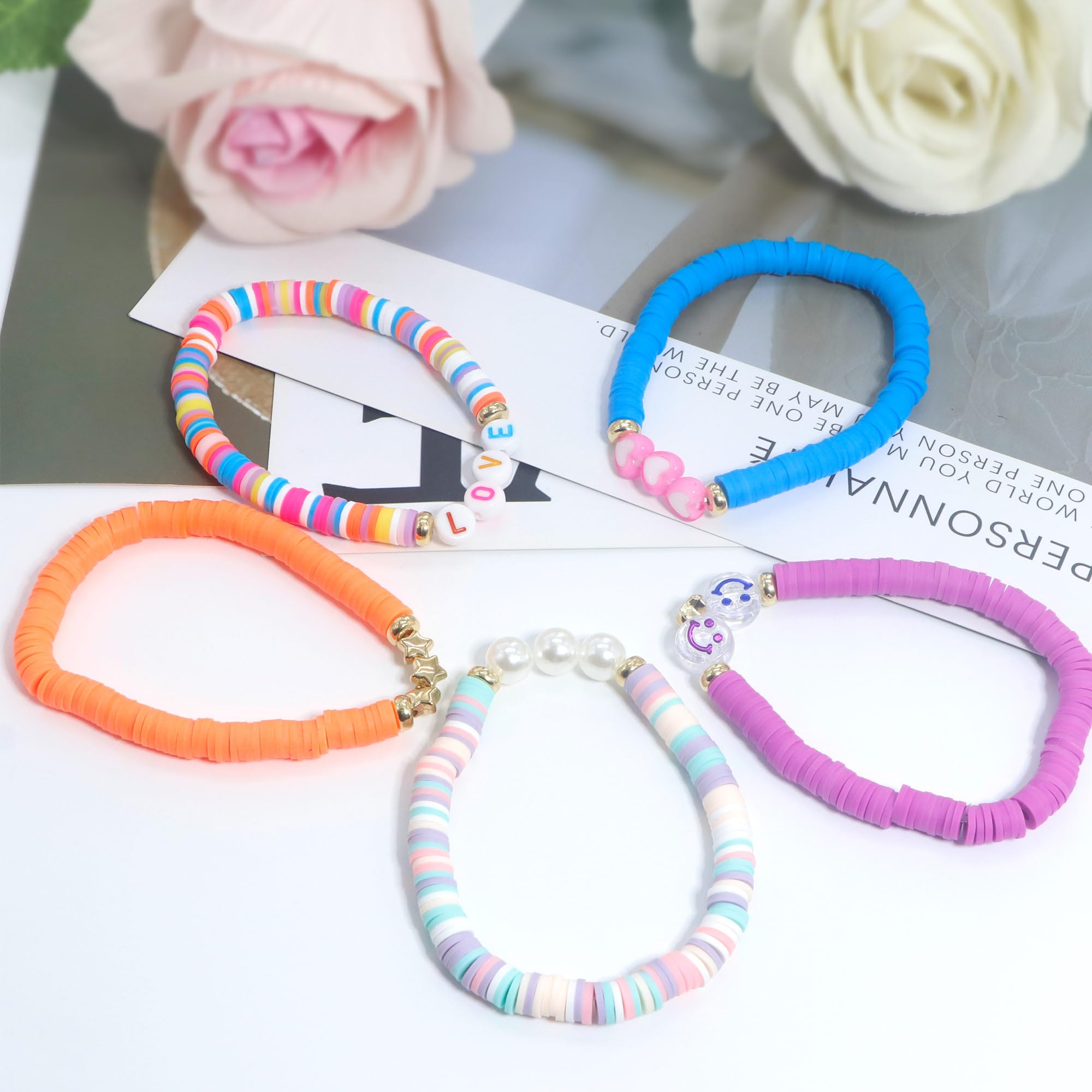 Friendship Bracelet for Women & Teen Girls - Boho Style Beaded Bracelets for Concerts, Parties & Birthdays - Perfect Gift for Best Friends & Loved Ones | Wear Daily, Layering or Special Occasions