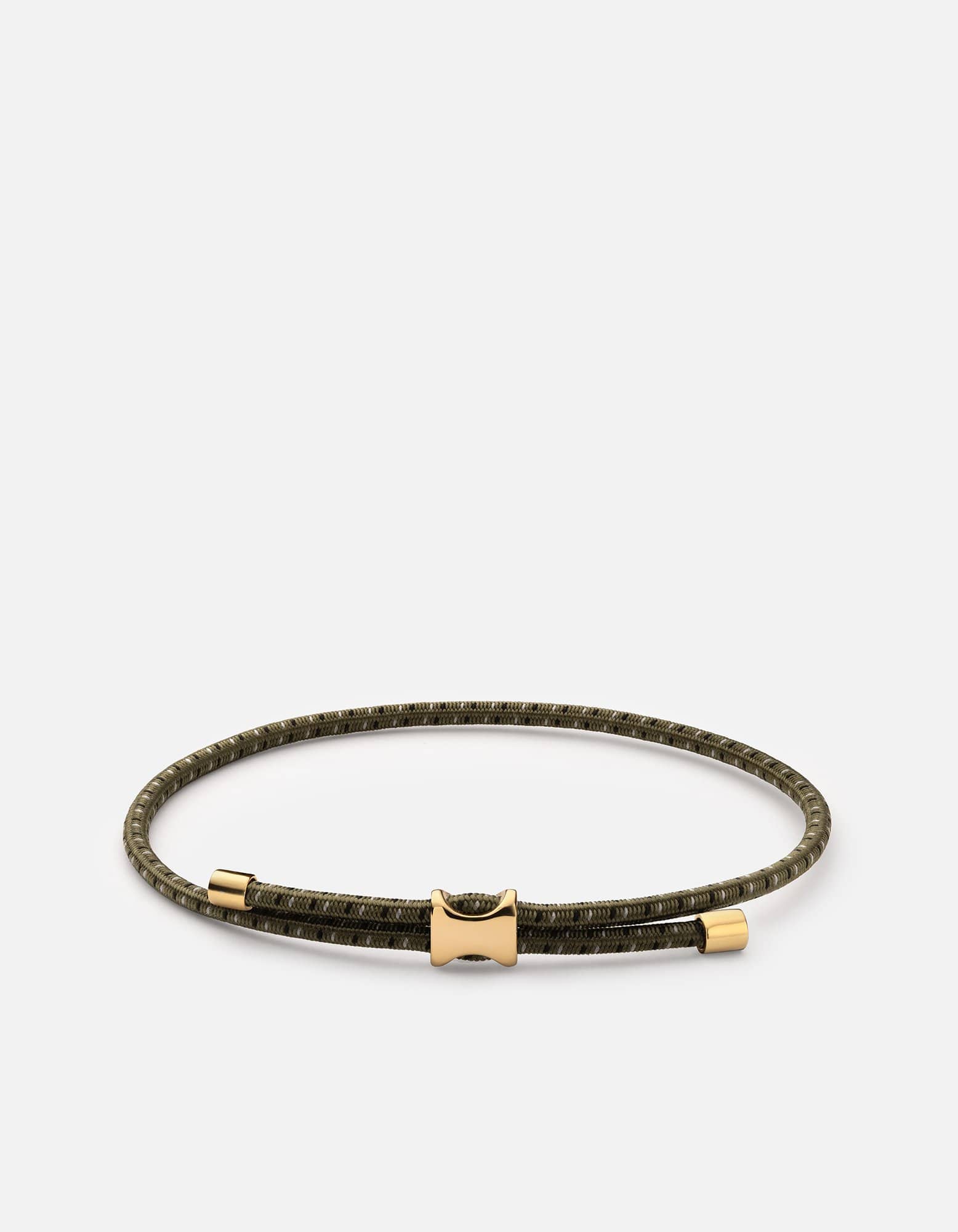 Orson Pull Bungee Rope Bracelet - Adjustable Gold Vermeil Stretch Bracelet for Women | Perfect for Casual Wear, Work, and Special Occasions