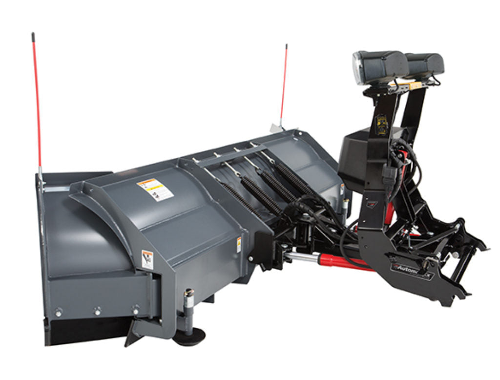 SnowEx POWER PLOW 8100PP & 8611PP Winged Blade Snow Plow | Heavy Duty 8' to 11' Commercial Snow Removal Equipment for Driveways, Parking Lots & Roadways