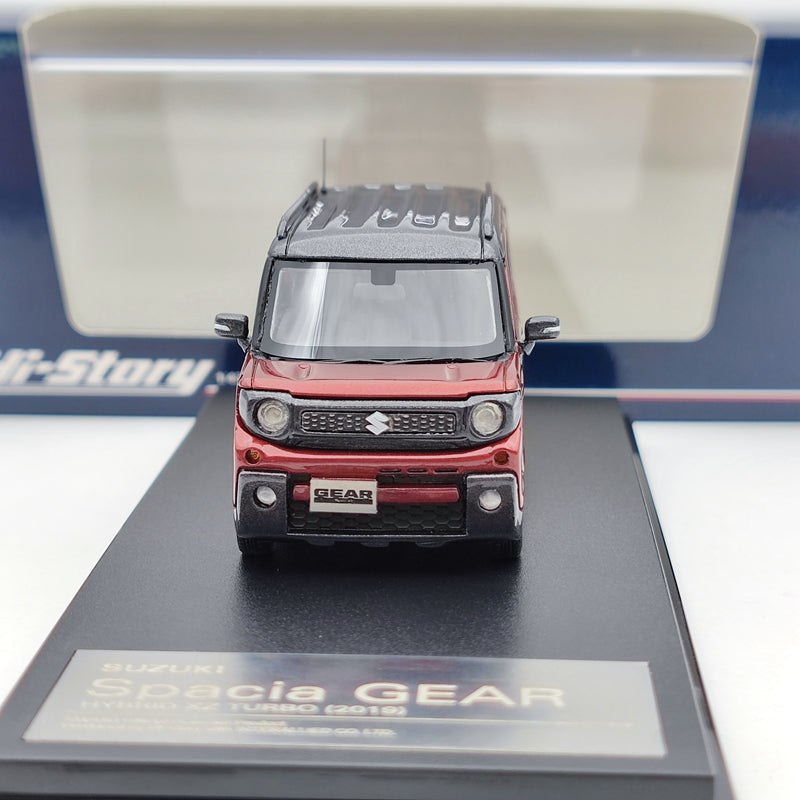 1/43 Scale Suzuki Spacia Gear Hybrid XZ Turbo 2019 Resin Model Car - Limited Edition Collectible Toy for Adults, Perfect for Display, Gifts & Car Enthusiasts | Ideal for Home Decor, Office Collection & Model Car Showcases