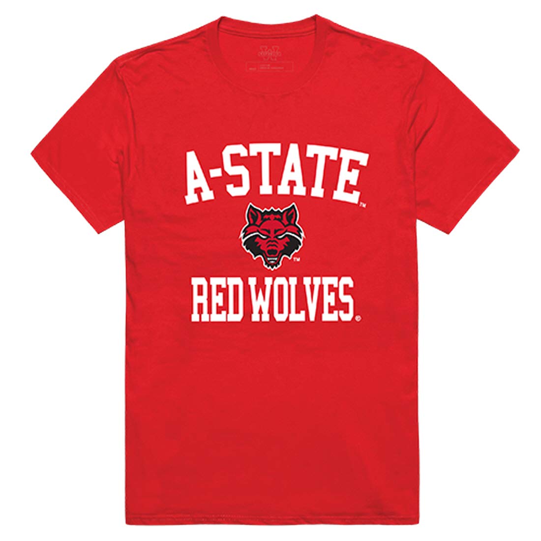 Arkansas State Red Wolves NCAA Arch T-Shirt for Men - Comfortable Cotton Fan Apparel, XX-Large (Red) - Perfect for Game Day, Tailgating & College Spirit Wear