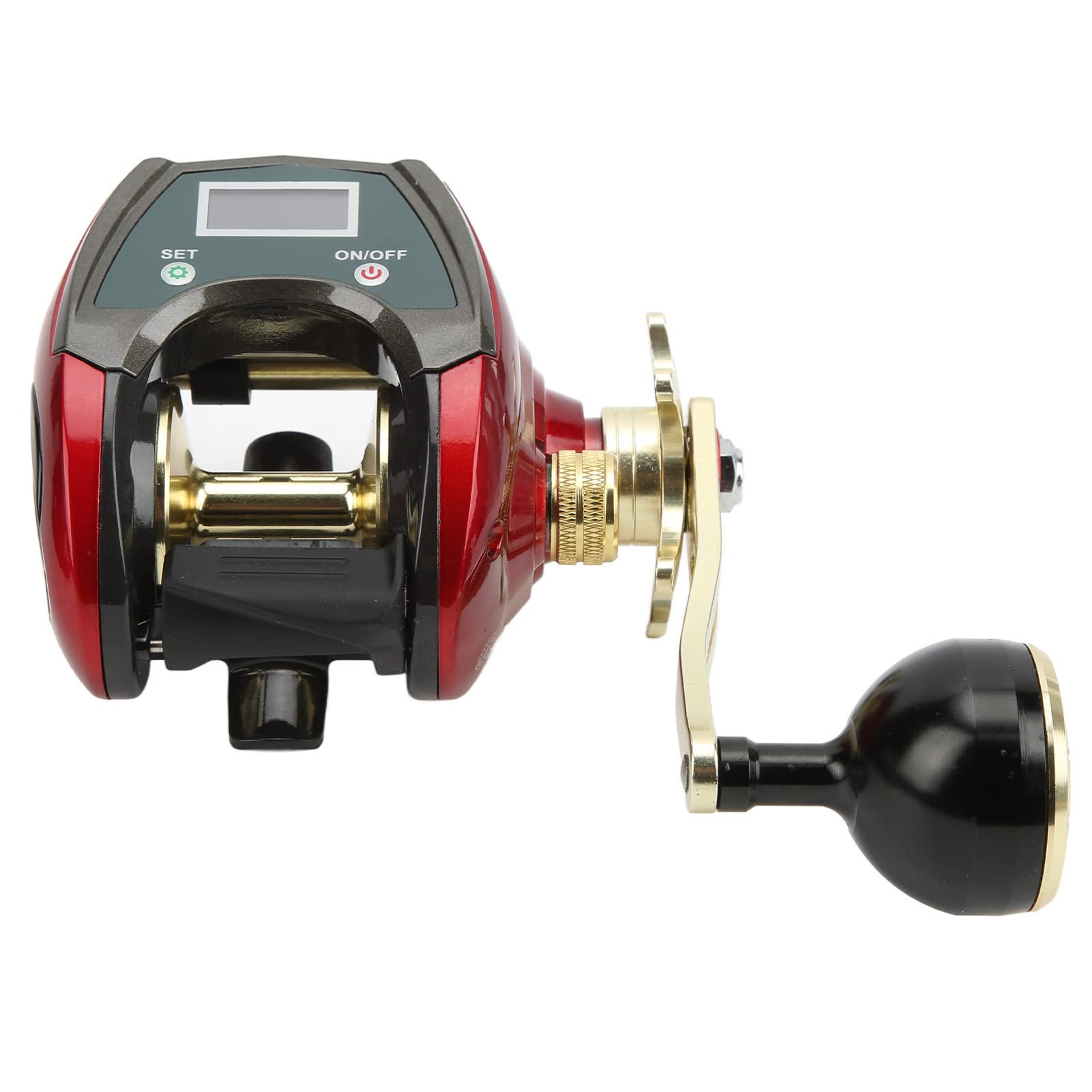 SOONALL Baitcasting Reel with Line Counter - Fishing Rod Kit with Spinning Reels & Digital Display | Saltwater & Freshwater Fishing Gear for Youth & Adults | Perfect for Travel, Boat, Shore & Ice Fishing Adventures