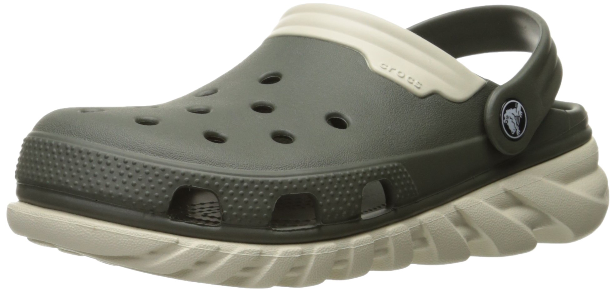 Crocs Duet Max Clog for Men & Women - Lightweight Comfortable Slip-On Shoes for Walking, Gardening & Outdoor Activities