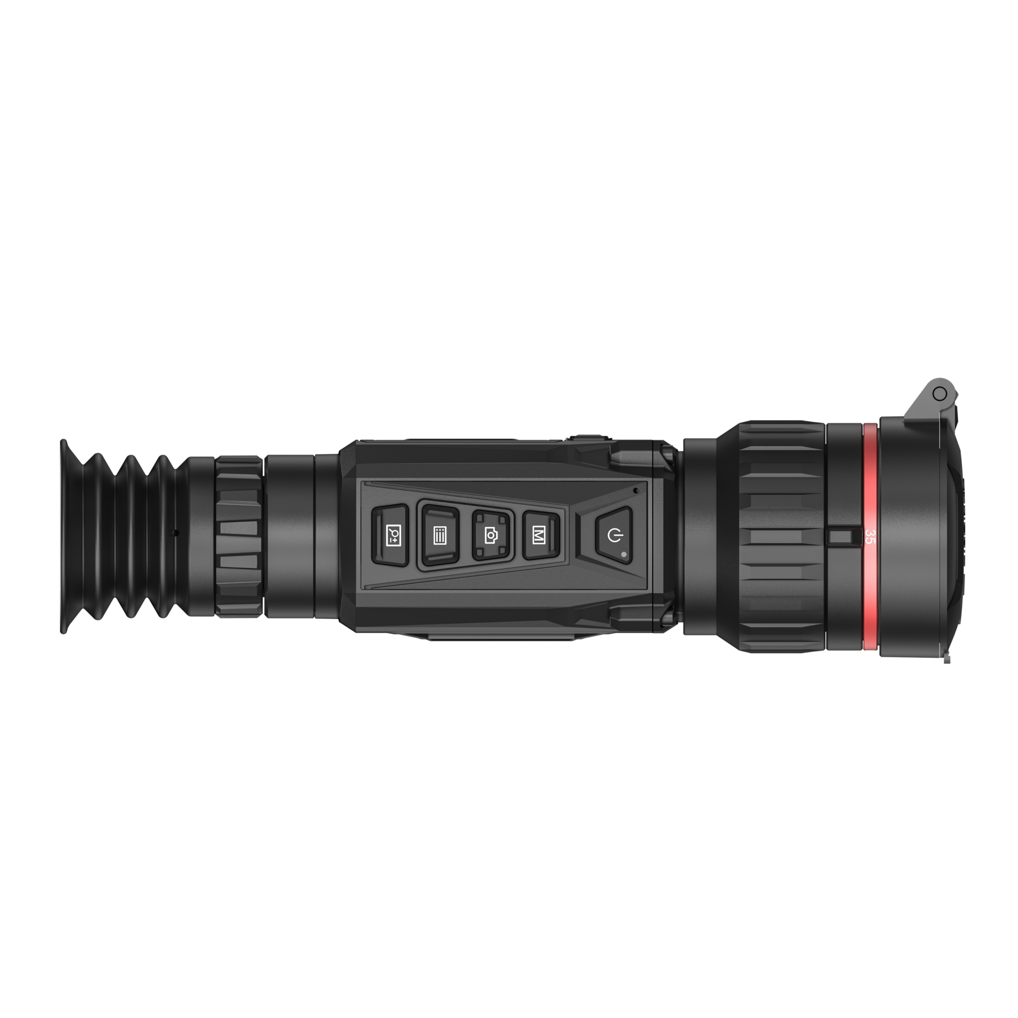 HikMicro TQ60Z 2.0 Thunder Thermal Imaging Scope with 2.0x Zoom - High Resolution Night Vision for Hunting, Wildlife Observation & Security Surveillance