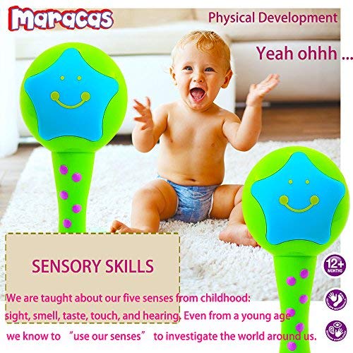 ISEE Baby Musical Toys for Toddlers - Educational Learning Instruments Set with Drums & Percussion for Boys & Girls (Blue) | Perfect for Preschool Playtime, Early Childhood Development & Sensory Exploration