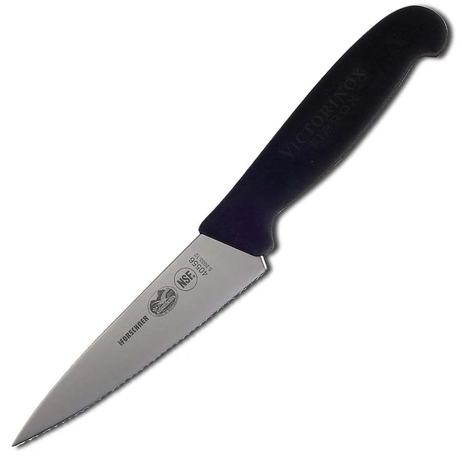 Victorinox Swiss Army Wavy Blade Utility Knife - Stainless Steel Multi-Purpose Tool for Camping, Hiking & Outdoor Adventures